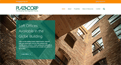 Desktop Screenshot of plazacorp.net